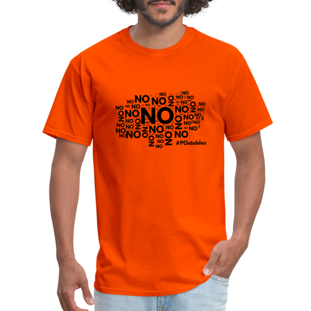 No No No B Unisex Classic T-Shirt - orange