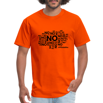 No No No B Unisex Classic T-Shirt - orange