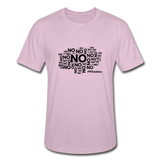 No No No B Unisex Heather Prism T-Shirt - heather prism lilac