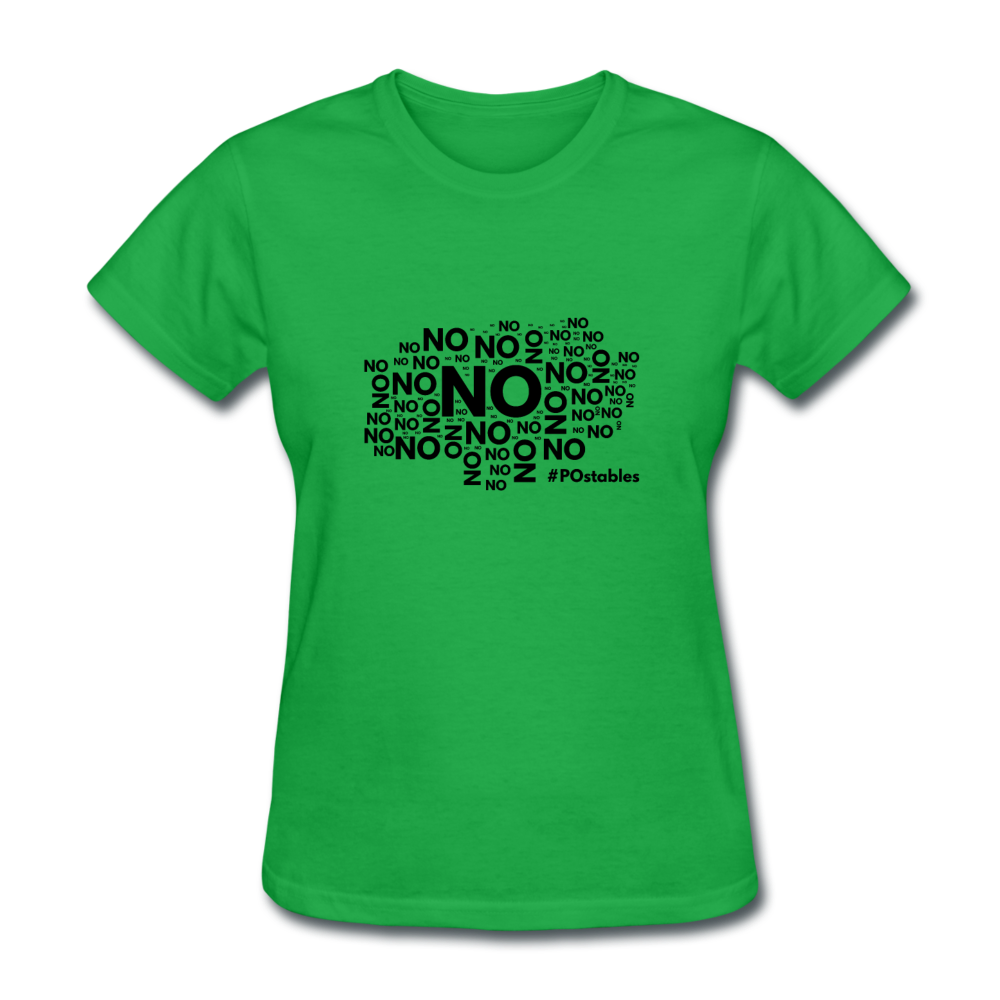No No No B Women's T-Shirt - bright green