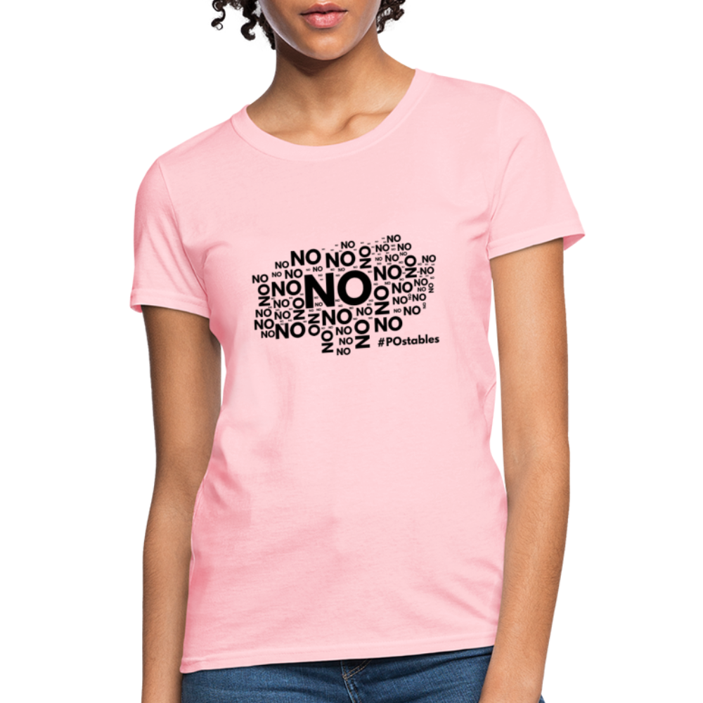 No No No B Women's T-Shirt - pink