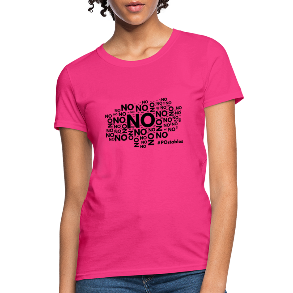 No No No B Women's T-Shirt - fuchsia