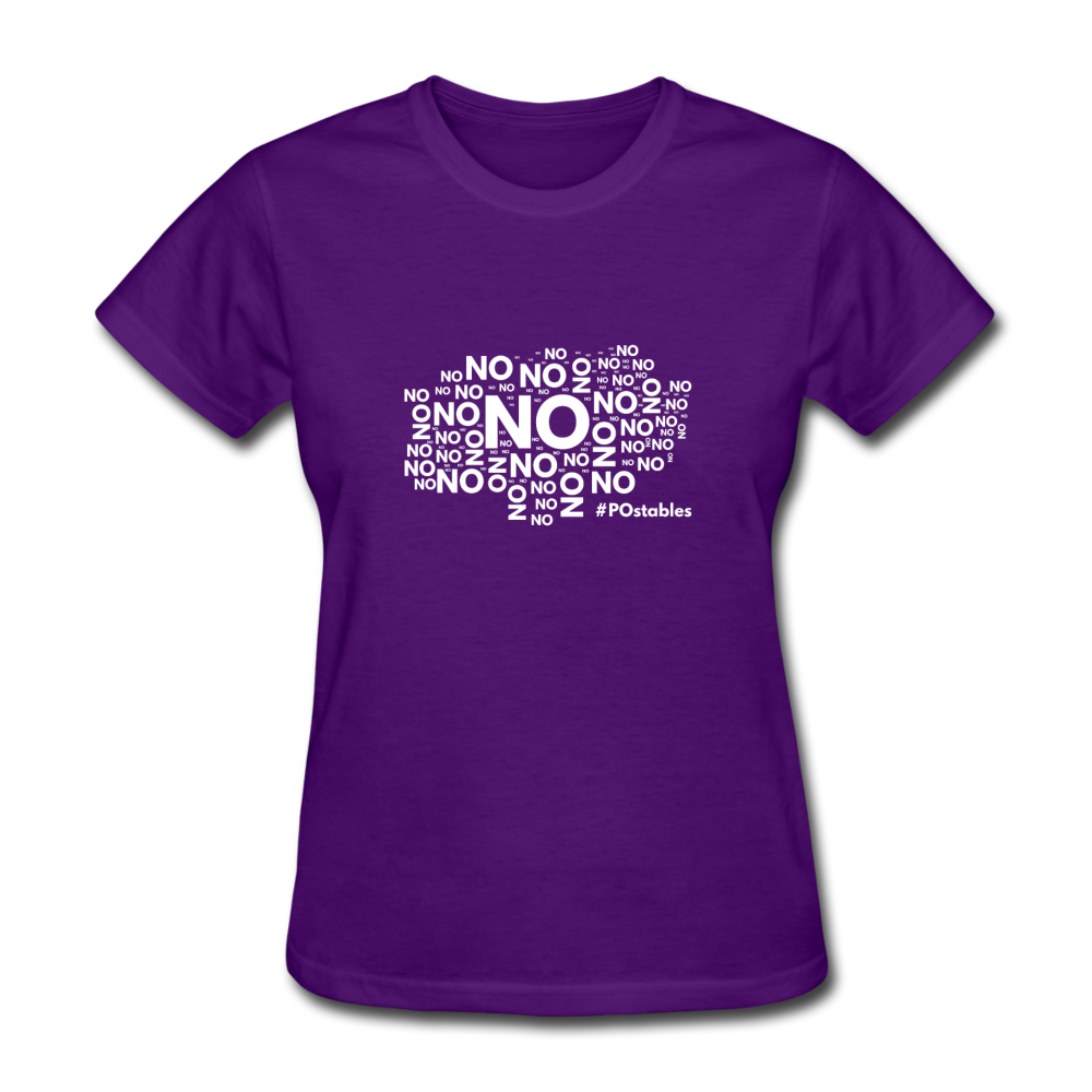 No No No W Women's T-Shirt - purple