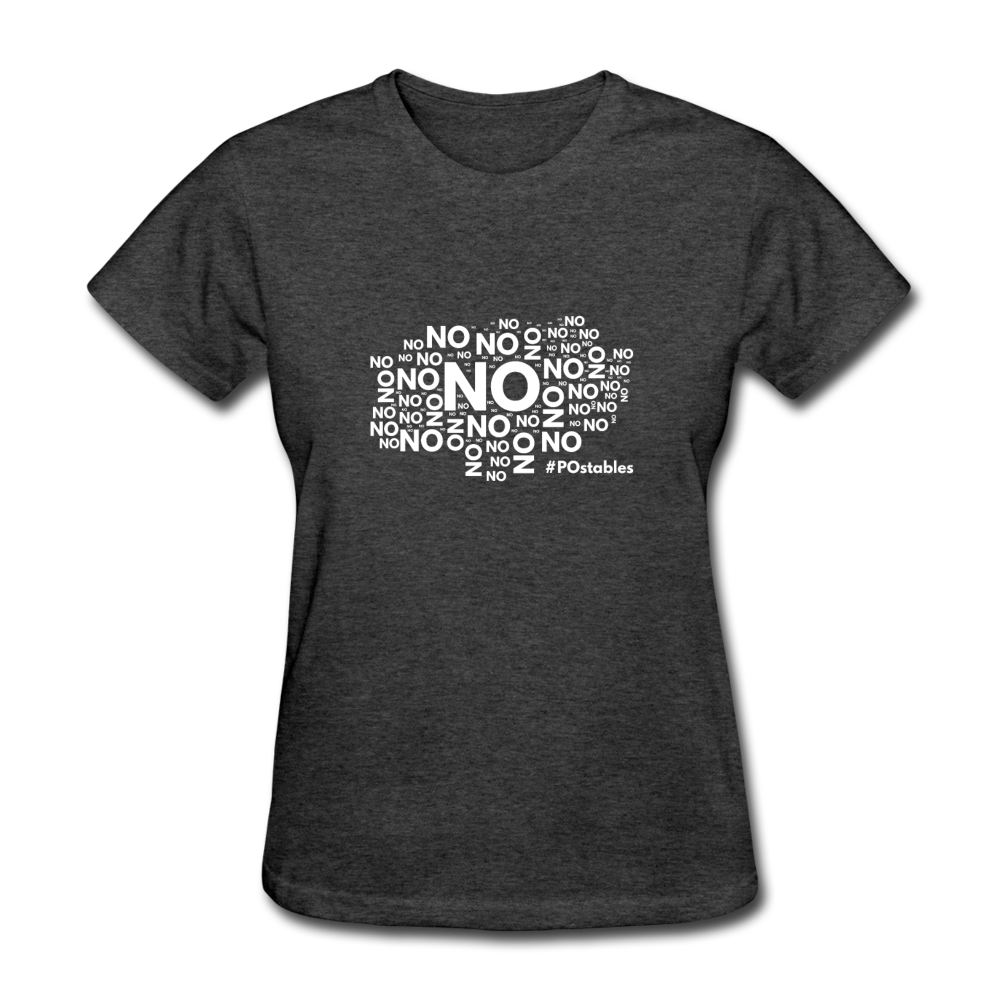 No No No W Women's T-Shirt - heather black