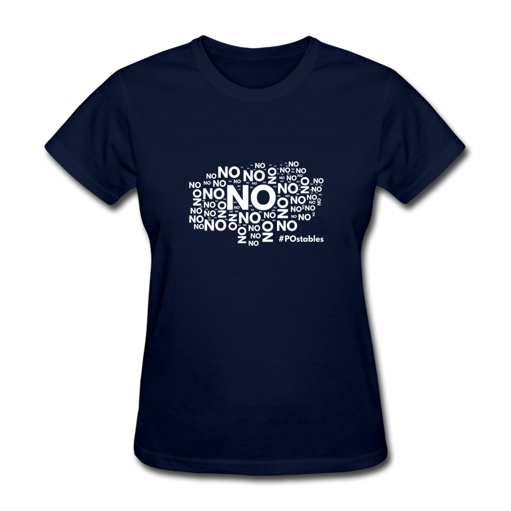 No No No W Women's T-Shirt - navy