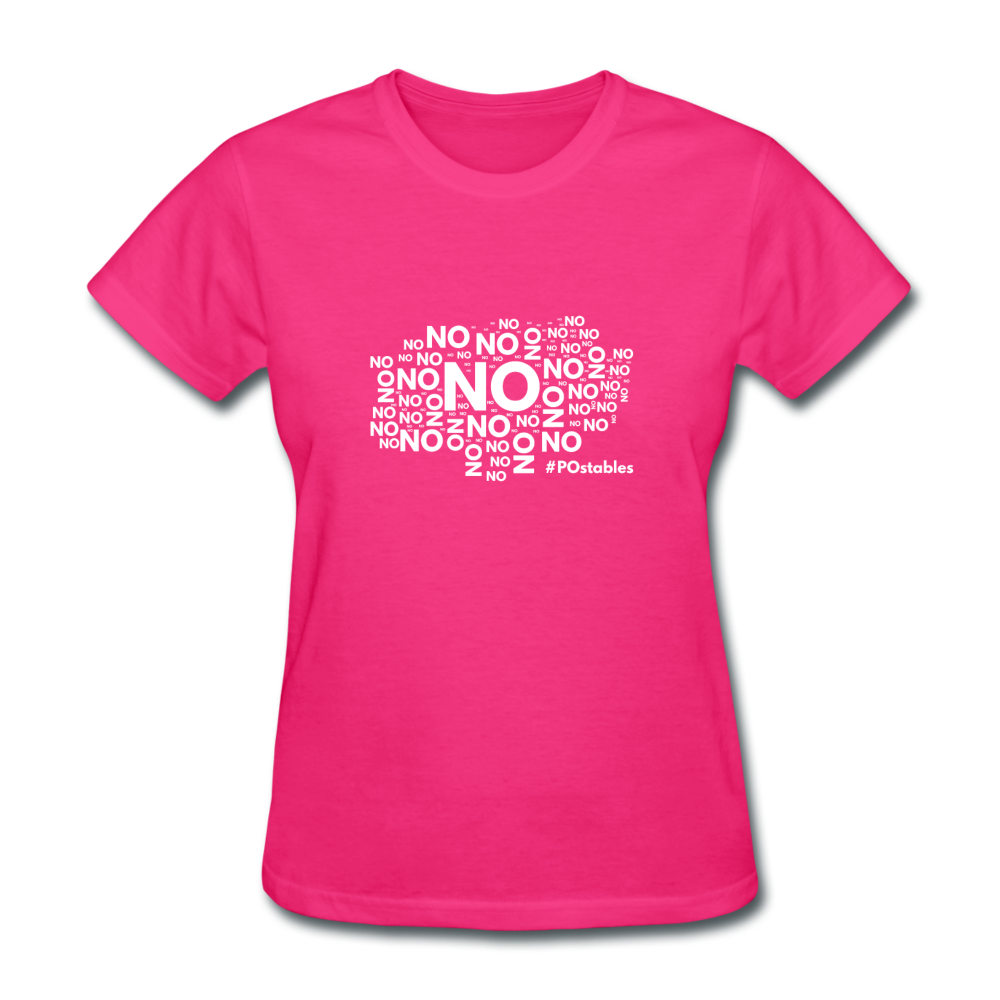 No No No W Women's T-Shirt - fuchsia