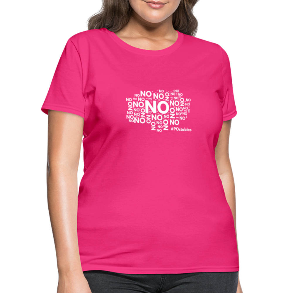 No No No W Women's T-Shirt - fuchsia