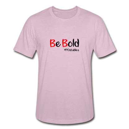 Be Bold Unisex Heather Prism T-Shirt - heather prism lilac