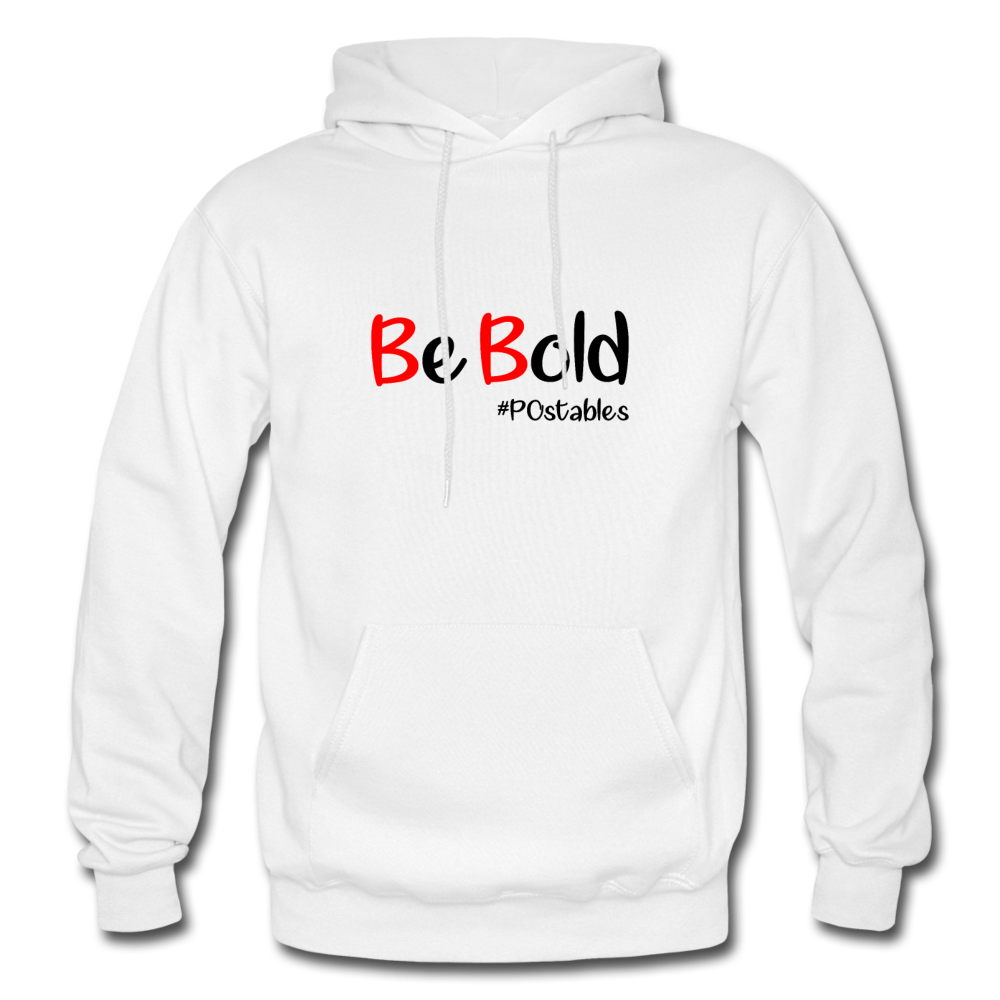 Be Bold Gildan Heavy Blend Adult Hoodie - white