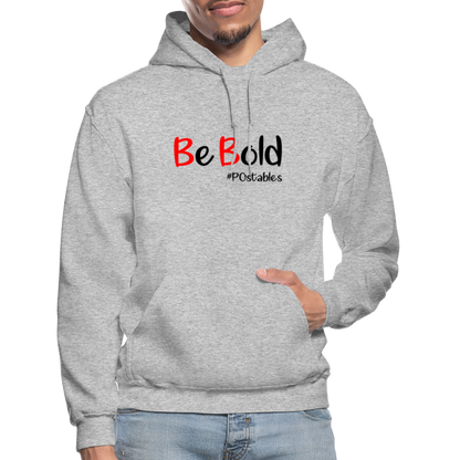 Be Bold Gildan Heavy Blend Adult Hoodie - heather gray