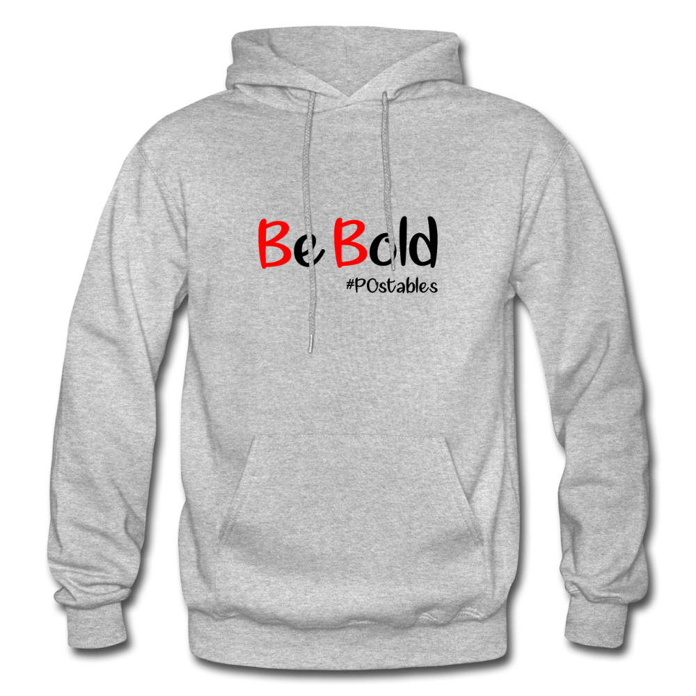 Be Bold Gildan Heavy Blend Adult Hoodie - heather gray