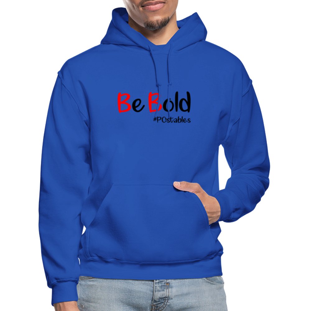 Be Bold Gildan Heavy Blend Adult Hoodie - royal blue