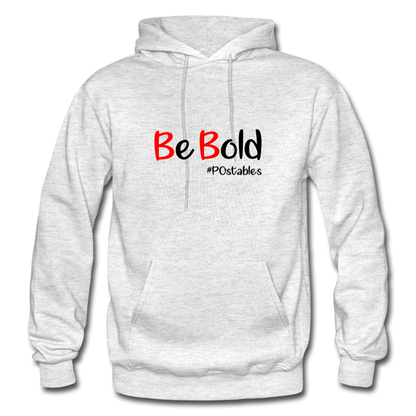 Be Bold Gildan Heavy Blend Adult Hoodie - light heather gray