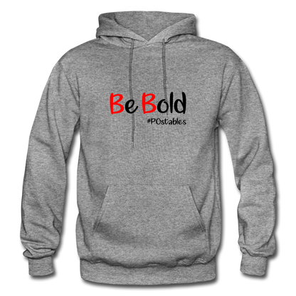 Be Bold Gildan Heavy Blend Adult Hoodie - graphite heather