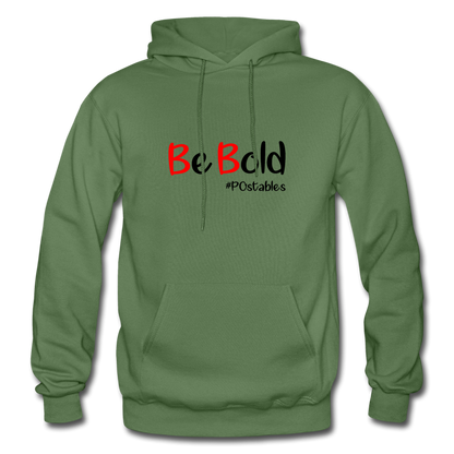 Be Bold Gildan Heavy Blend Adult Hoodie - military green