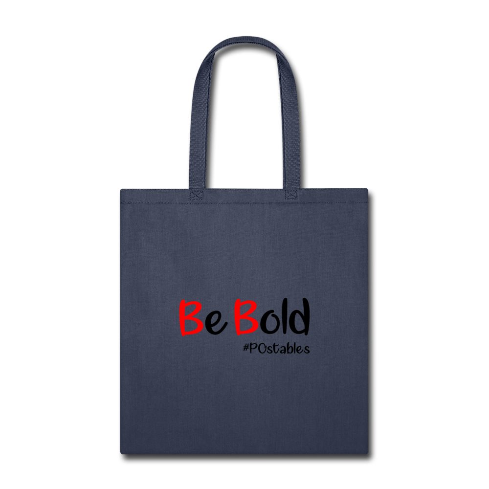 Be Bold Tote Bag - navy