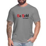 Be Bold Unisex Jersey T-Shirt by Bella + Canvas - slate