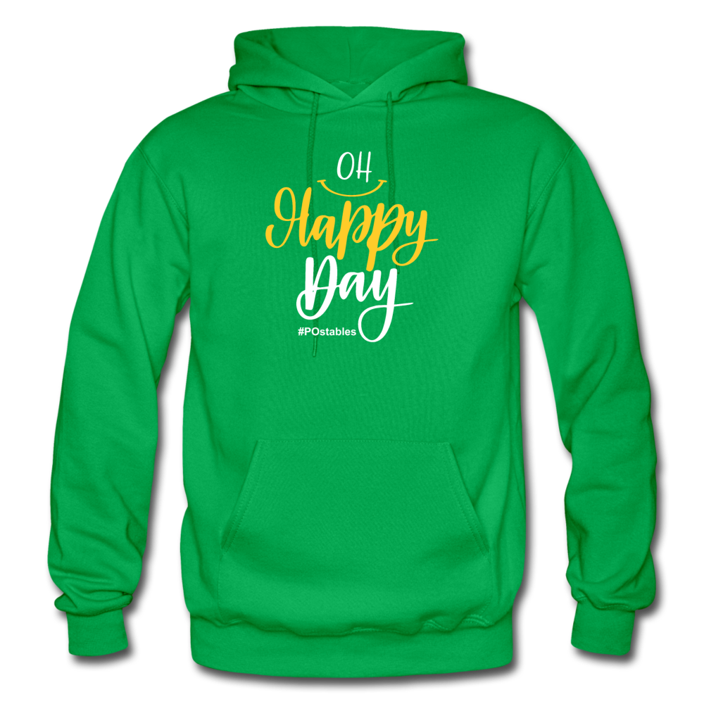 Oh Happy Day Gildan Heavy Blend Adult Hoodie - kelly green