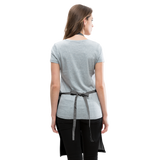 Zest For Life W Adjustable Apron - charcoal