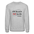 Zest For Life B Crewneck Sweatshirt - heather gray