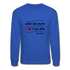 Zest For Life B Crewneck Sweatshirt - royal blue