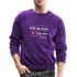 Zest For Life W Crewneck Sweatshirt - purple