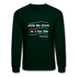 Zest For Life W Crewneck Sweatshirt - forest green