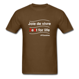 Zest For Life W Unisex Classic T-Shirt - brown