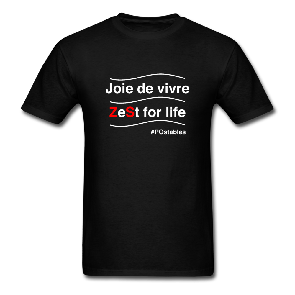 Zest For Life W Unisex Classic T-Shirt - black