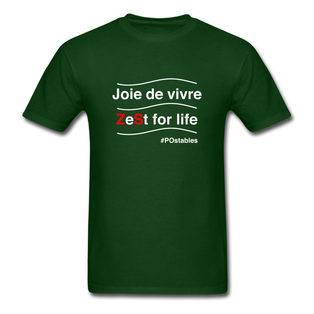 Zest For Life W Unisex Classic T-Shirt - forest green