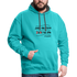 Zest For Life B Contrast Hoodie - scuba blue/asphalt