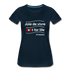 Zest For Life W Women’s Premium T-Shirt - deep navy