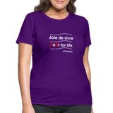 Zest For Life W Women's T-Shirt - purple