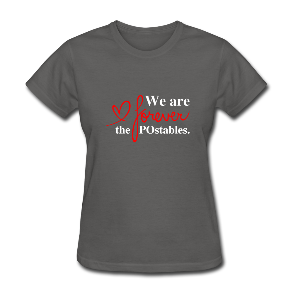 We are forever the POstables W Women's T-Shirt - charcoal