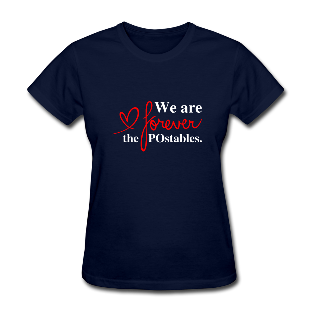We are forever the POstables W Women's T-Shirt - navy