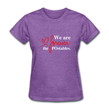 We are forever the POstables W Women's T-Shirt - purple heather