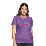 We are forever the POstables W Women's T-Shirt - purple heather