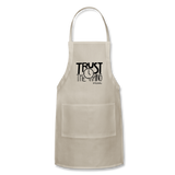 Trust The Timing B Adjustable Apron - natural