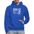 Trust The Timing W Gildan Heavy Blend Adult Hoodie - royal blue