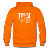 Trust The Timing W Gildan Heavy Blend Adult Hoodie - orange