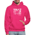 Trust The Timing W Gildan Heavy Blend Adult Hoodie - fuchsia