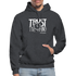 Trust The Timing W Gildan Heavy Blend Adult Hoodie - charcoal grey