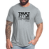 Trust The Timing B Unisex Tri-Blend T-Shirt - heather grey