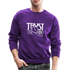 Trust The Timing W Crewneck Sweatshirt - purple