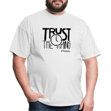 Trust The Timing B Unisex Classic T-Shirt - white