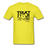 Trust The Timing B Unisex Classic T-Shirt - yellow