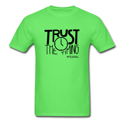 Trust The Timing B Unisex Classic T-Shirt - kiwi