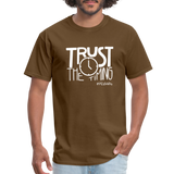 Trust The Timing W Unisex Classic T-Shirt - brown