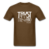 Trust The Timing W Unisex Classic T-Shirt - brown