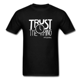 Trust The Timing W Unisex Classic T-Shirt - black